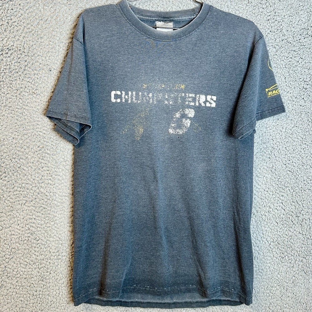 Vintage CHUMPsters Race Tech T Shirt Unisex Size Medium Chumpcar Endurance Y2K